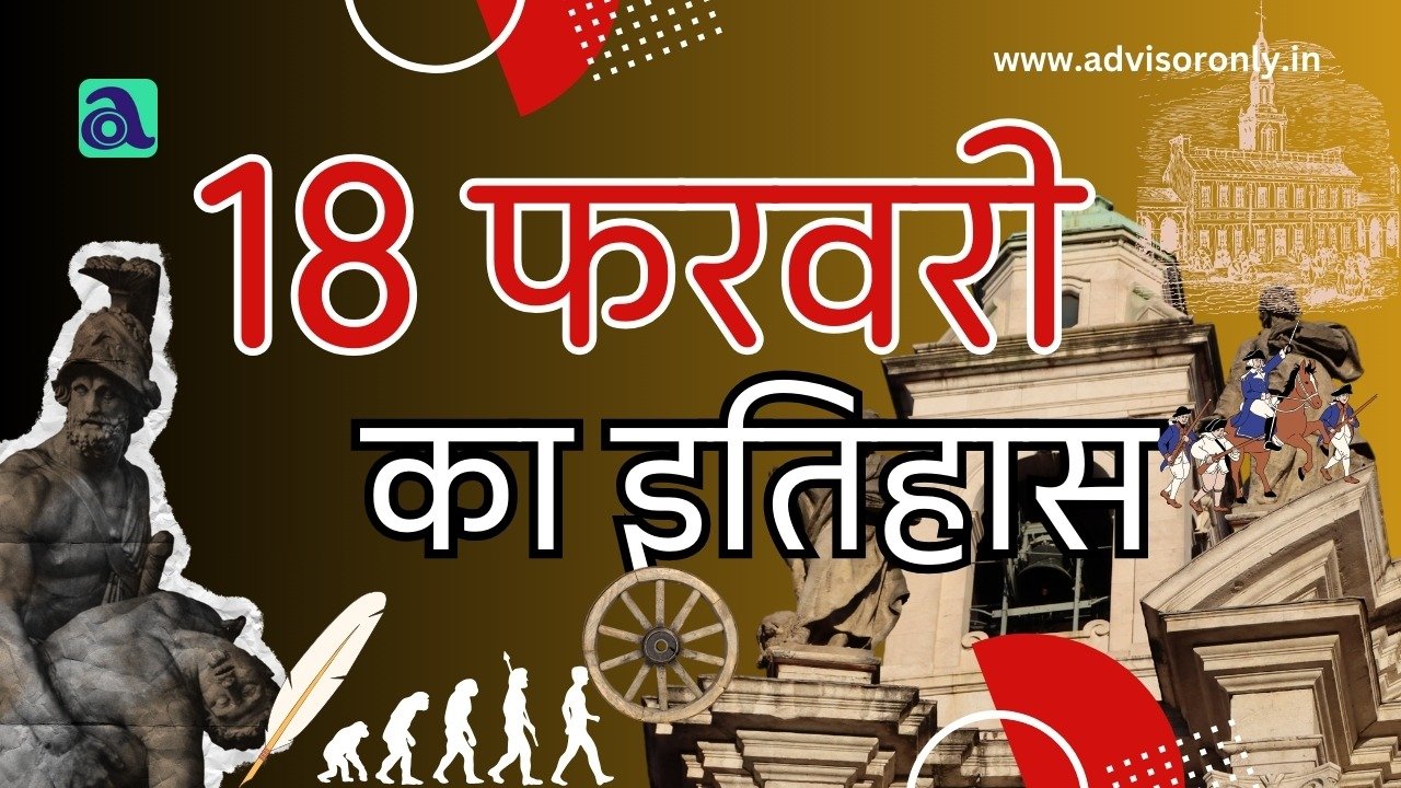 History of February 18 | 18 फरवरी का राष्ट्रीय एवं अंतर्राष्ट्रीय इतिहास: जानिए इस दिन की महत्वपूर्ण घटनाएँ History of February 18