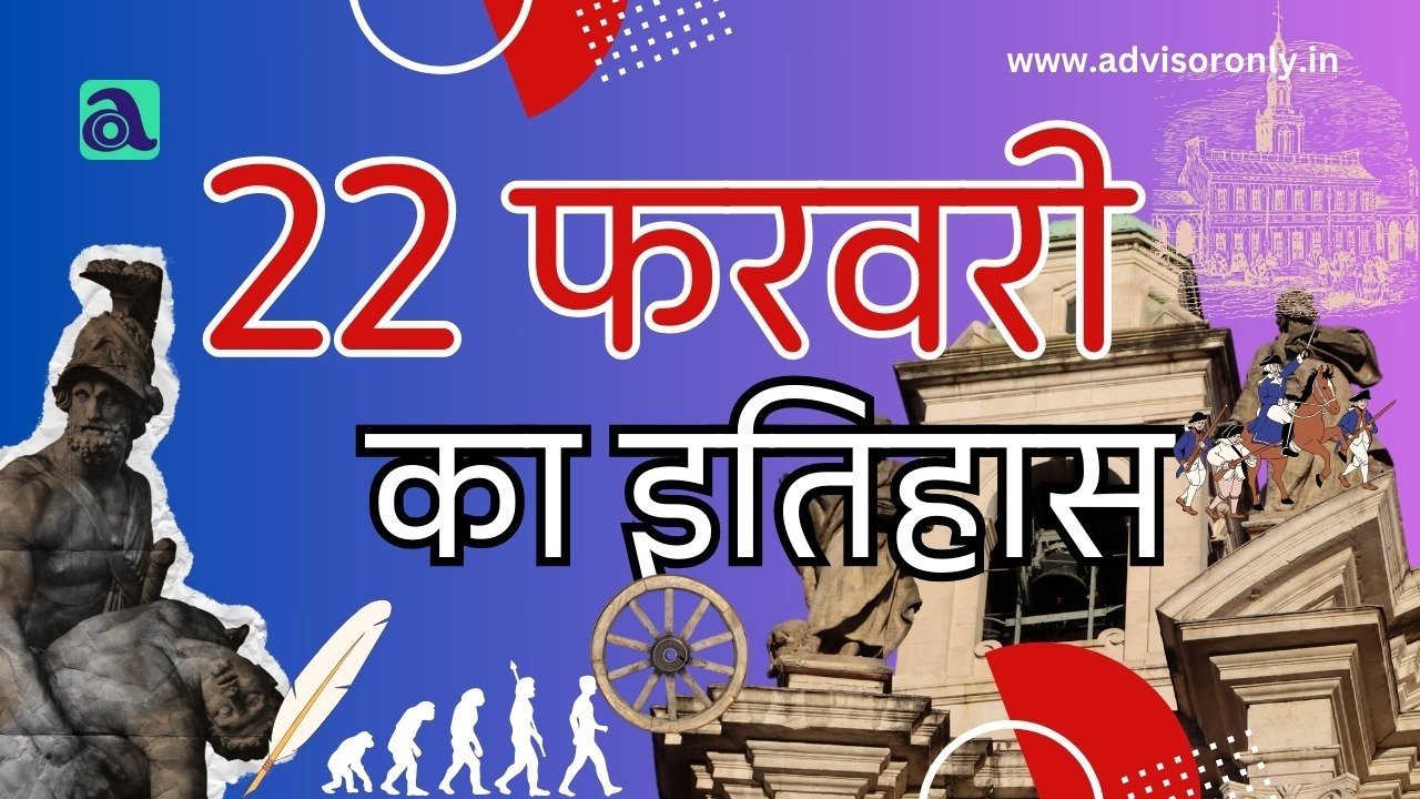 History of February 22 | 22 फरवरी का राष्ट्रीय एवं अंतर्राष्ट्रीय इतिहास: महत्वपूर्ण घटनाएँ और रोचक तथ्य History of February 22